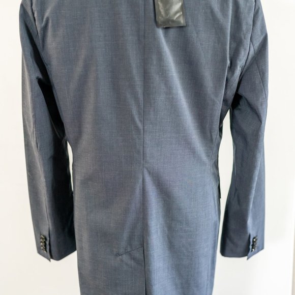 J. Lindeberg Wolger Tech Coat in Midnight Melange - Picture 6 of 12